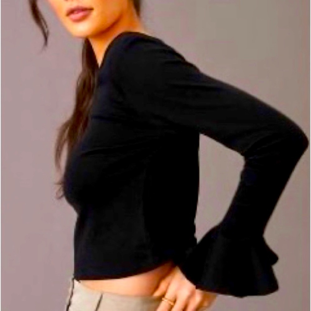 MAEVE Flouncy Top